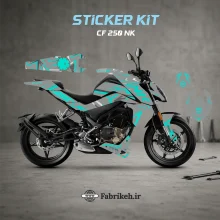 کیت استیکر CF250NK طرح Nardo Grey